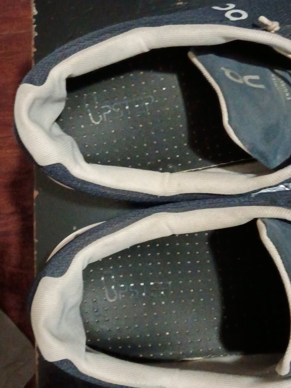 On Cloud Shoes Mens Size 13 Blue Mesh CloudTec Running Sneakers 59.98916 - Picture 12 of 13